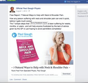 FB Ads - Neck Pain (PG)